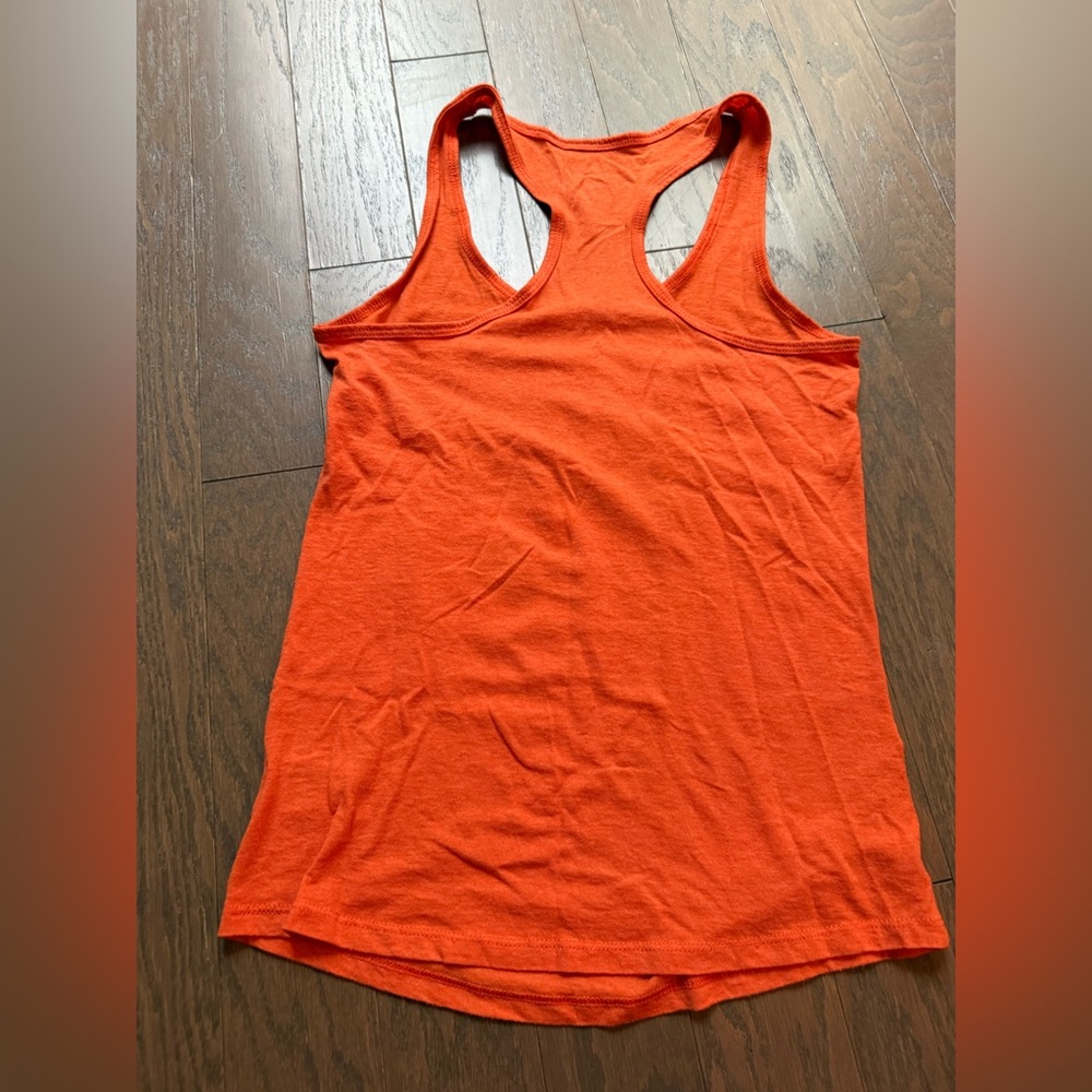 Baltimore Orioles Womens Tank Top Orange MLB Genuine Sz medium racer back - Picture 8 of 8